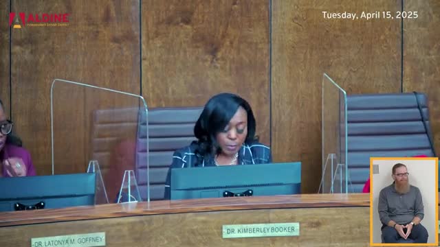 Aldine ISD board reviews ethics statement and annual performance report