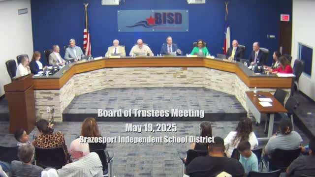 Brazosport ISD board meeting honors students and recognizes achievements