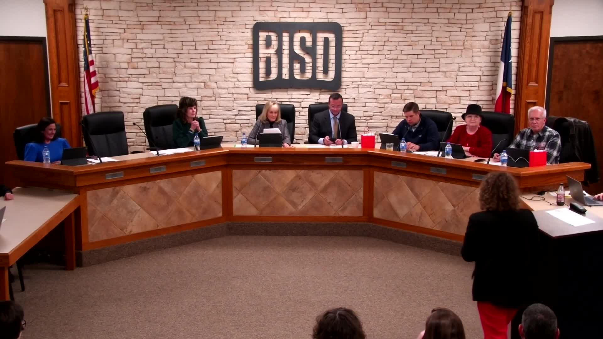 Burleson Community Celebrates CTE Successes at School Board Meeting