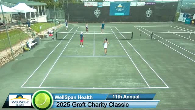 Alejandro advances to Groff Charity Classic quarterfinals with partner Eva Forsora