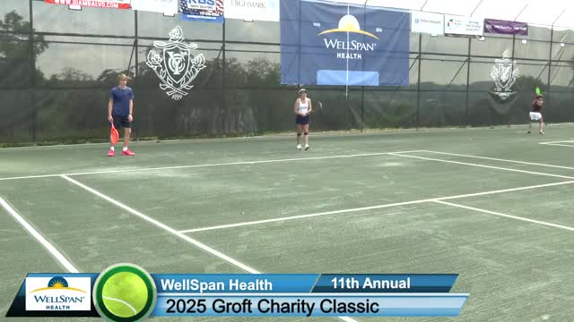 Groff Charity Classic showcases rising tennis talents with thrilling quarterfinal matches
