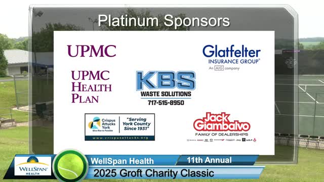 Groff Charity Classic kicks off at Country Club of York featuring 12 competitive teams