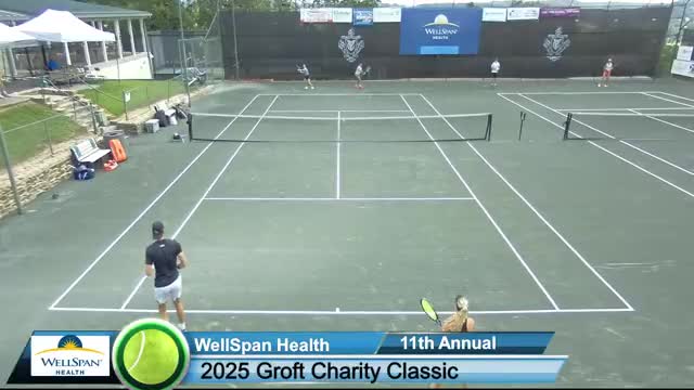 Krupkin and Kick stun top seeds to reach Groff Charity Classic finals