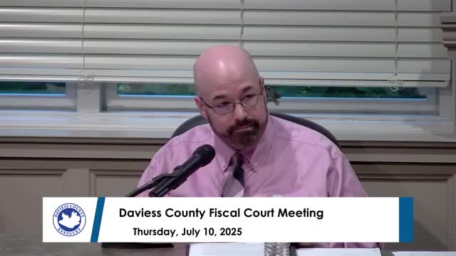 Davis County Fiscal Court promotes Brian Cecil and accepts Tracy Campbell's retirement