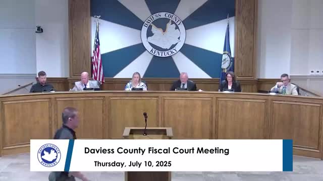 Davis County Fiscal Court approves new opioid abatement settlement fund and budget transfers