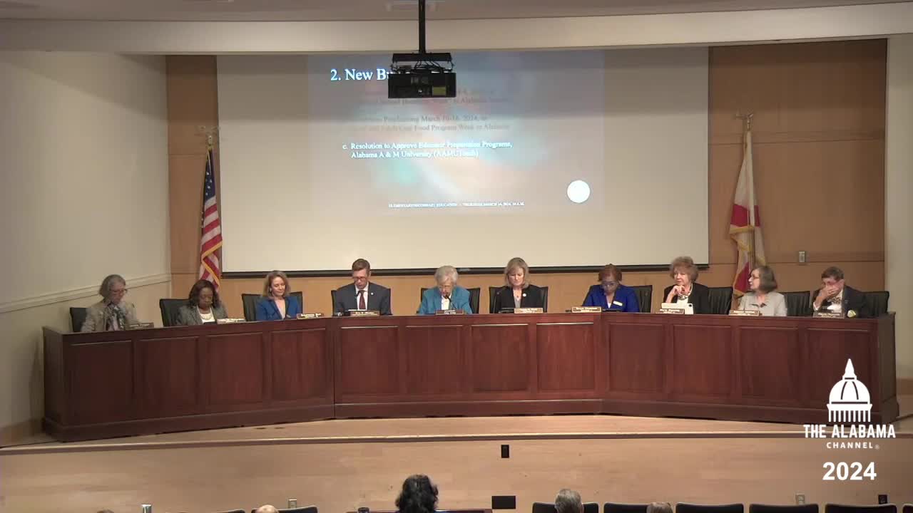 Alabama Board approves educator preparation programs for multiple universities