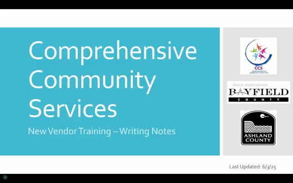 Julie Winter leads training for Ashland and Bayfield County support providers