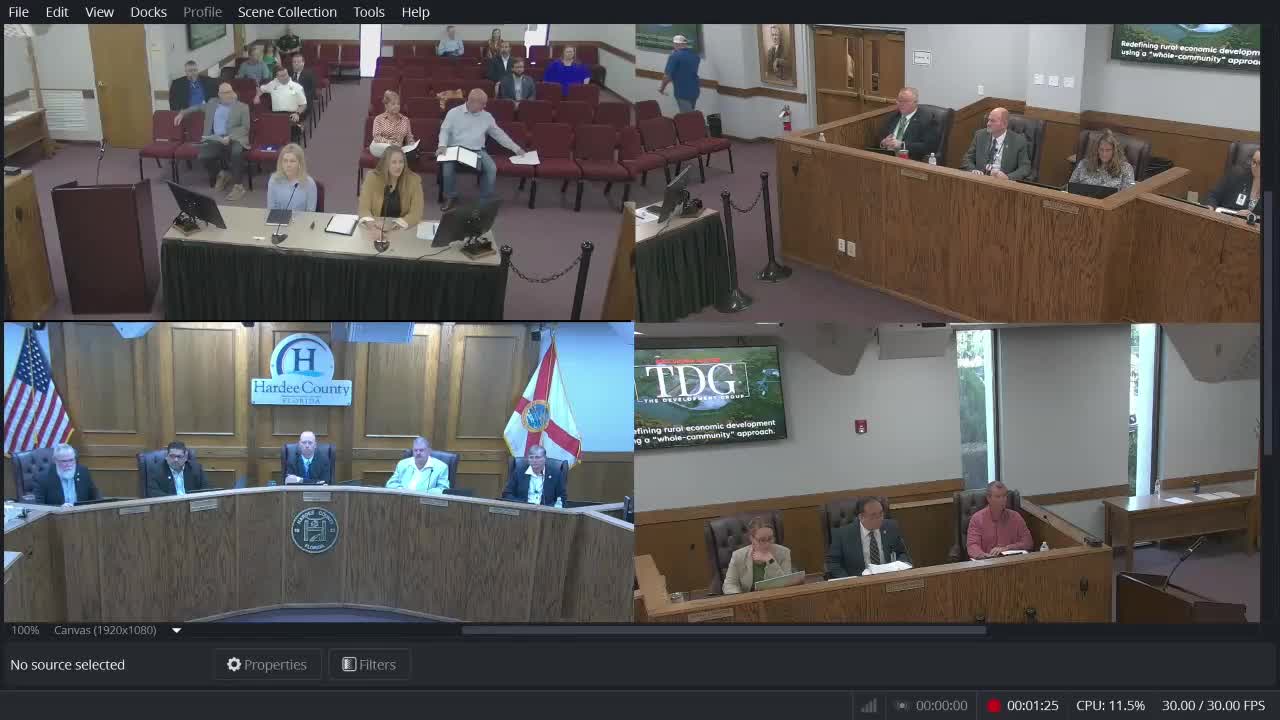 Hardee County updates on Debut Development facility and historical restaurant renovations