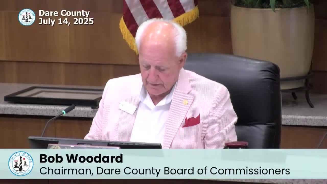 Dare County honors employees Dave Mason, Tricia Allen, and Gordon Price with awards