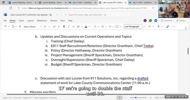 Dispatch center plans to double staff and improve training processes