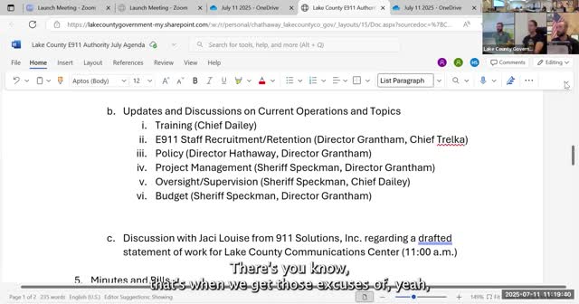 Lake County dispatchers explore AI tools for quality assurance and training enhancements