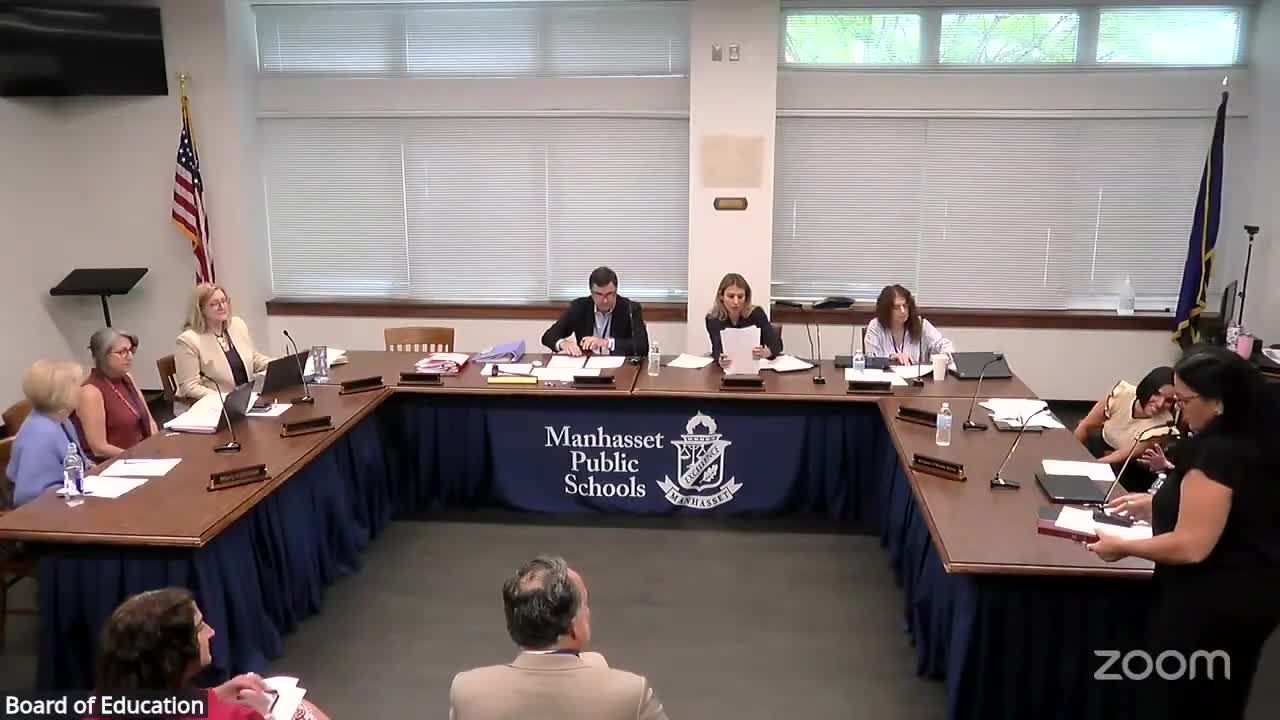 Manhasset Board of Education swears in new trustees and leadership for 2025 term