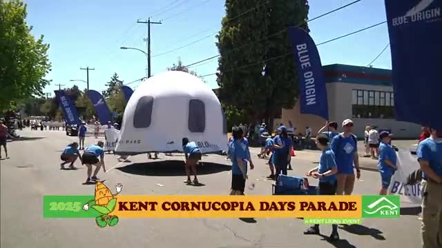 Kent Parade Highlights Blue Origin and Community Activities