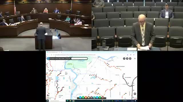 Drainage board approves $72,100 offer for easement after appraisal