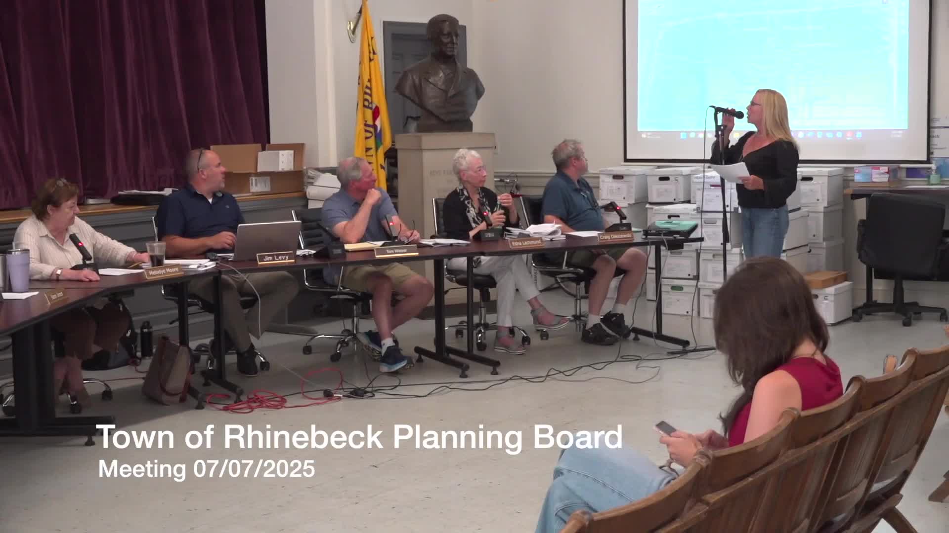Planning Board reviews HVAC installation on historic River Road property