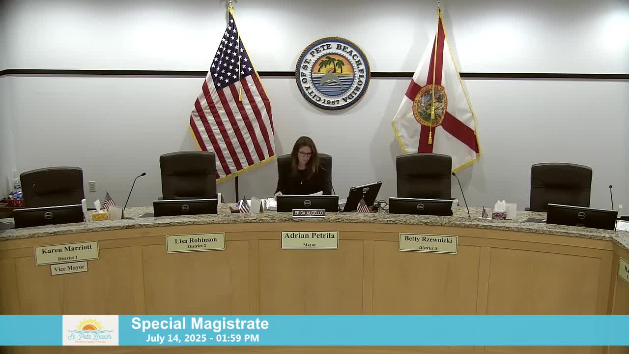 St Pete Beach code enforcement cites Shannon Hunter for property maintenance violations