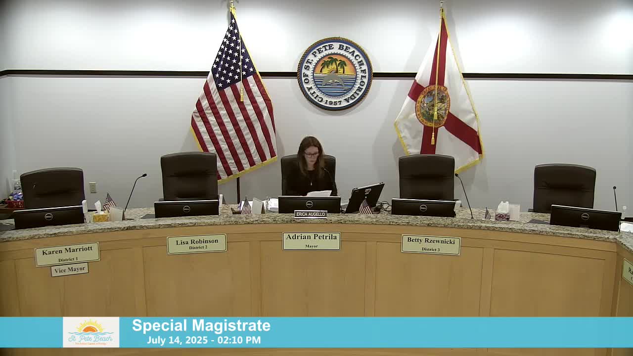City of Saint Pete Beach files code enforcement case against Rhonda Schroeder