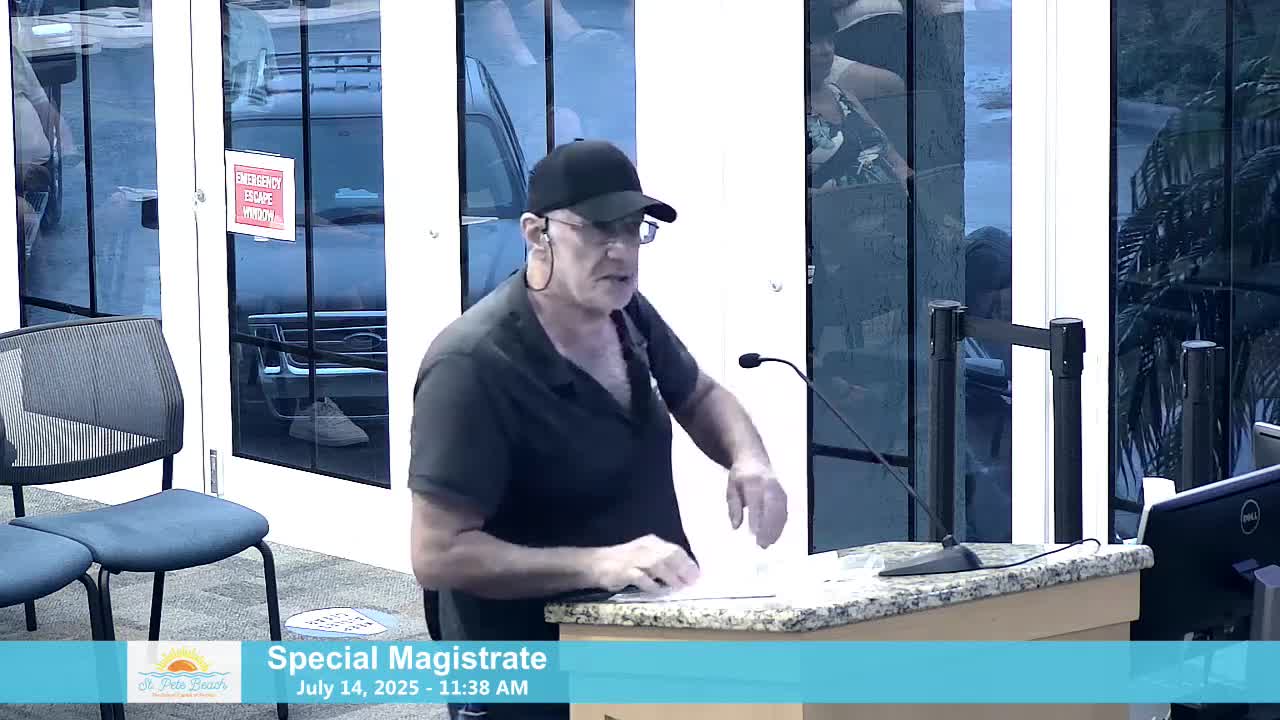 Saint Pete Beach Magistrate rules against fines for code violations at Sungold LLC