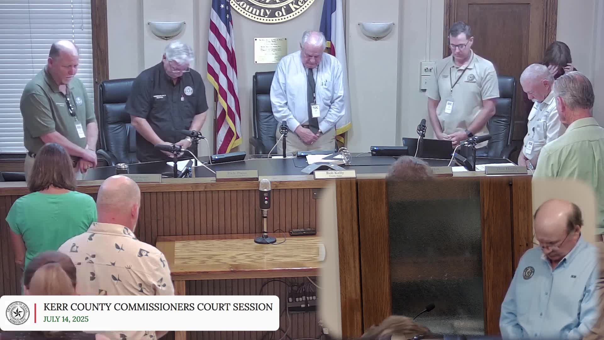 Kerr County officials assess flood recovery and express gratitude to first responders