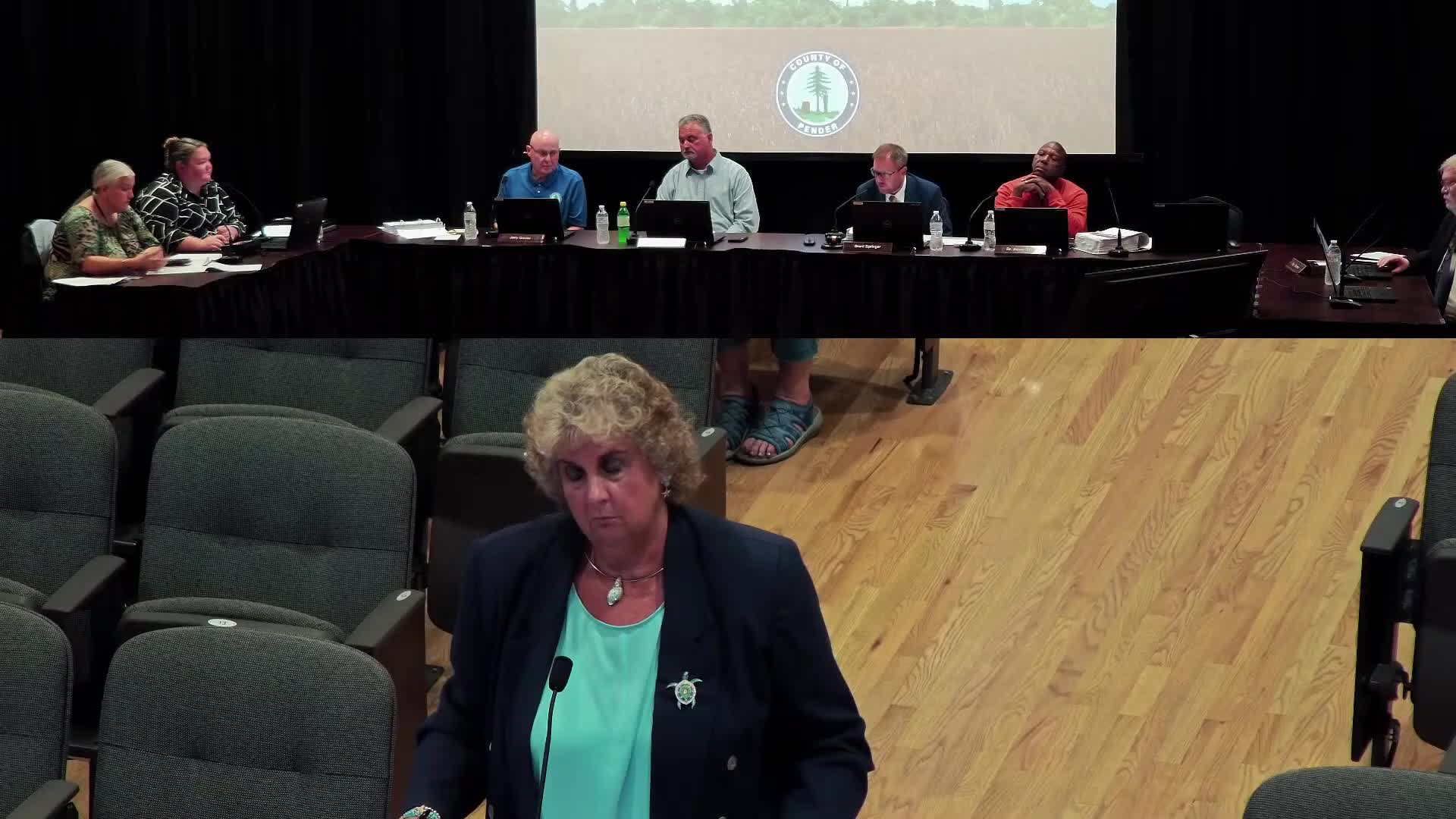 County commissioners approve security cameras and tennis grants at July meeting
