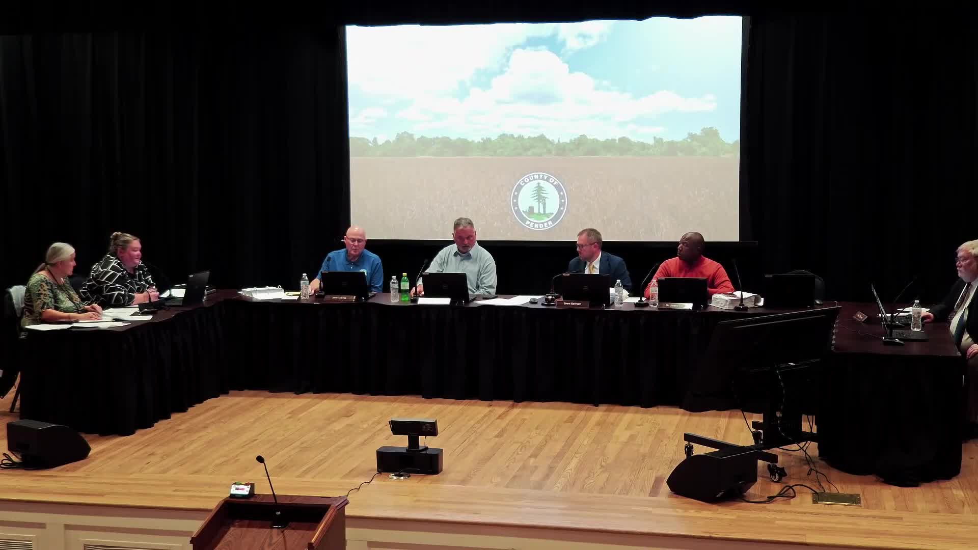 Commissioners approve Brookfield Branch waterline dedication during board meeting