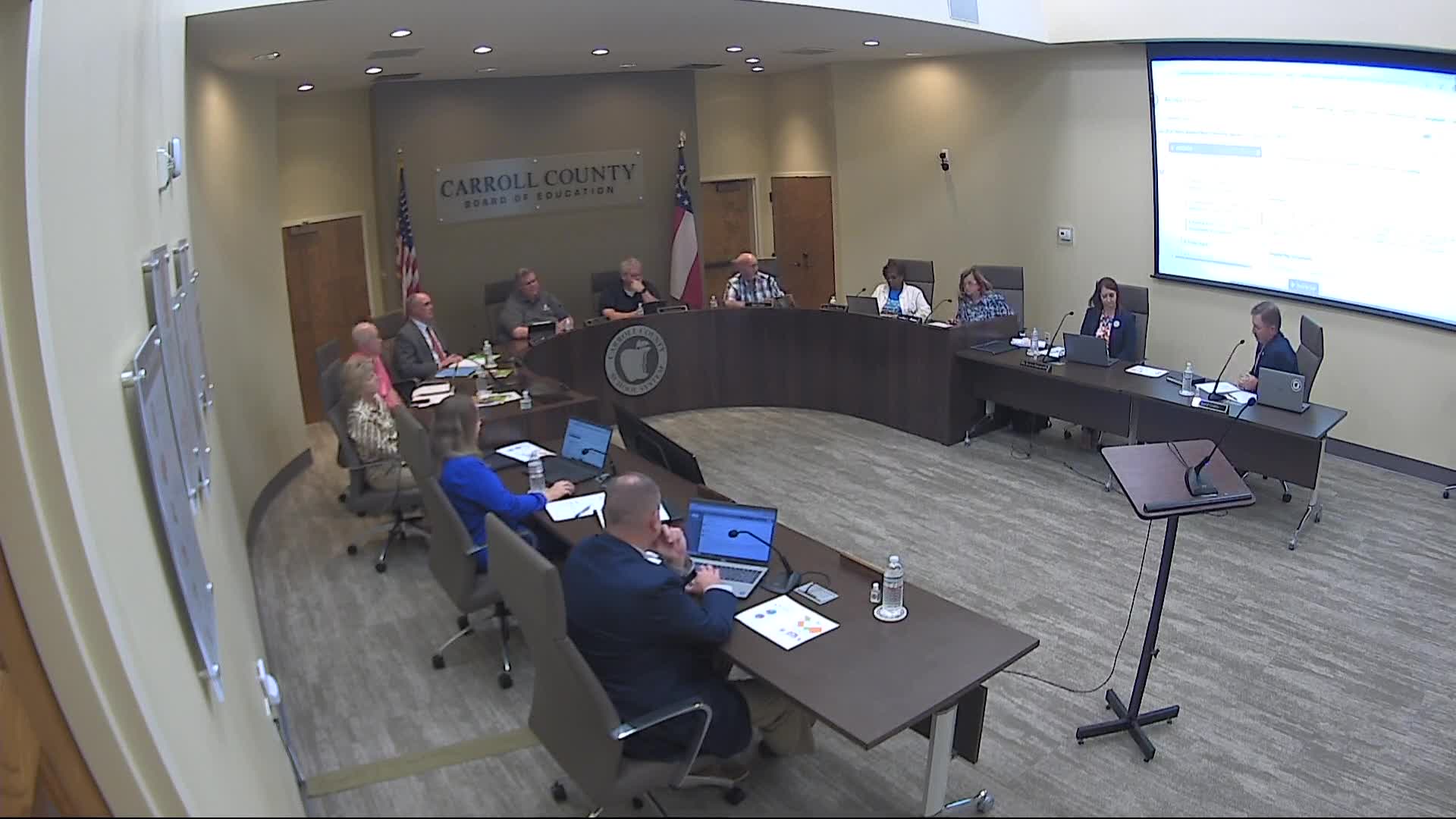 School Board plans luncheon for new teachers and discusses Willowbrook MOU