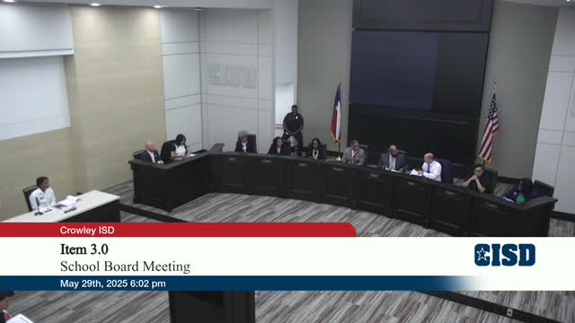 Crowley ISD highlights academic competitions, summer programs and new administrators