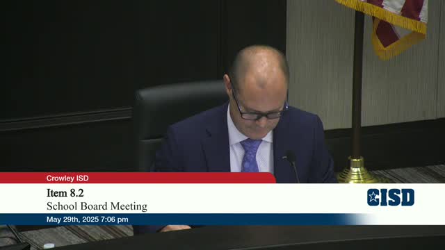 Crowley ISD says alternative‑school program reduced recidivism; highlights counseling and parent engagement