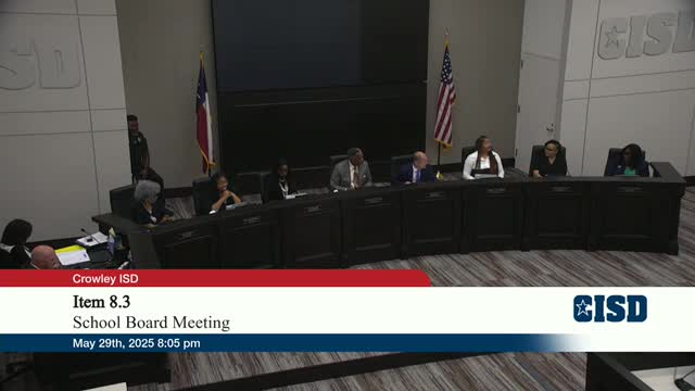 Board approves Dwight Perry as principal of Crowley Middle School