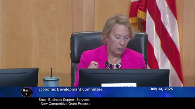 Montgomery County Council reviews funding strategy for small business support programs
