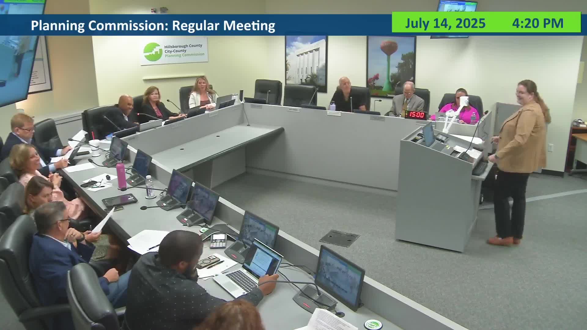 City of Tampa briefs broad land‑development code amendment package; commissioners flag parking, garage and state‑law questions