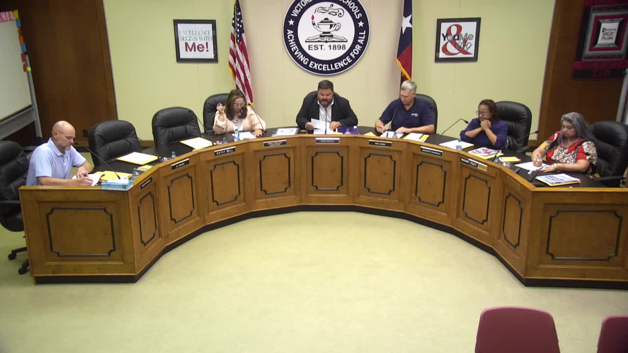 Victoria ISD trustees approve multiple administrator appointments after closed-session personnel review