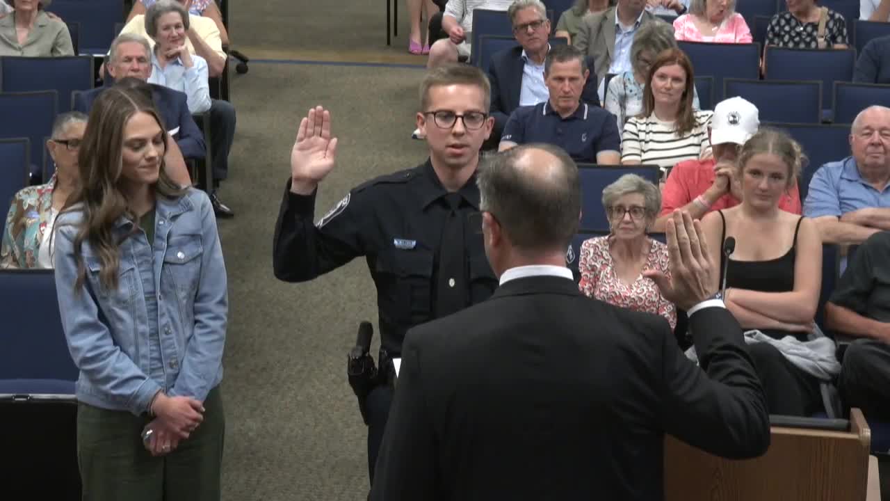 Brentwood City welcomes new team member during constitutional oath ceremony