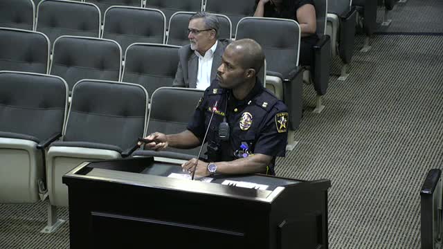 DeSoto Council discusses drug offenses and traffic stops in Districts 2 and 4
