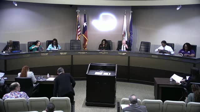 DeSoto City Council holds special meeting led by Mayor Rachel Proctor