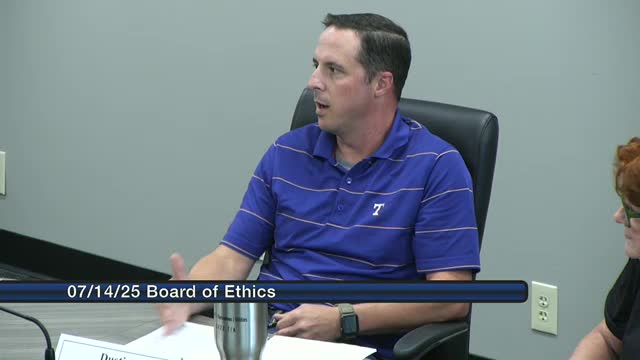 City Council reviews sanctions for frivolous ethics complaints