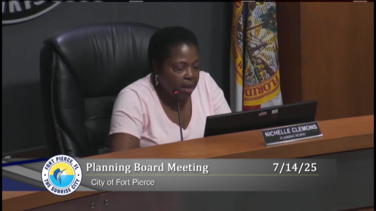 Fort Pierce Planning Board reviews annexation proposal from Gia Gandhi Engineering