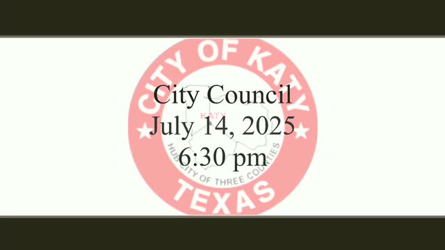 Katy City Council approves zoning amendments and emergency repair funding plan