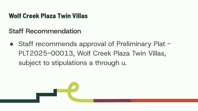 Overland Park Commission approves Wolf Creek development plans with new sidewalk stipulations