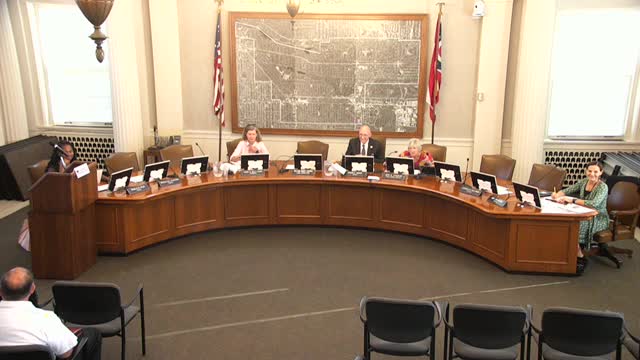 Tanya Menes presents Shaker Square vision plan to Shaker Heights City Council