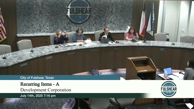 Fulshear EDC discusses retail strategies and mural site complications