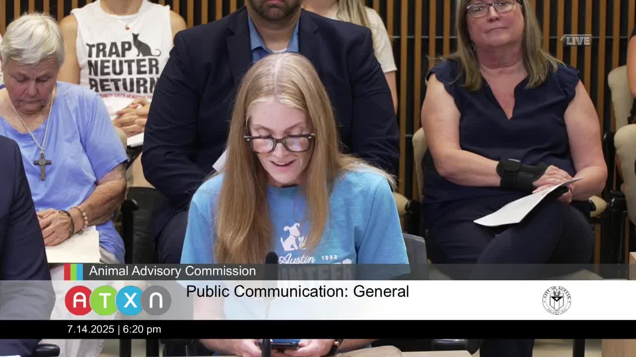 Animal Commission urges budget increase ahead of fiscal year 2026 struggles