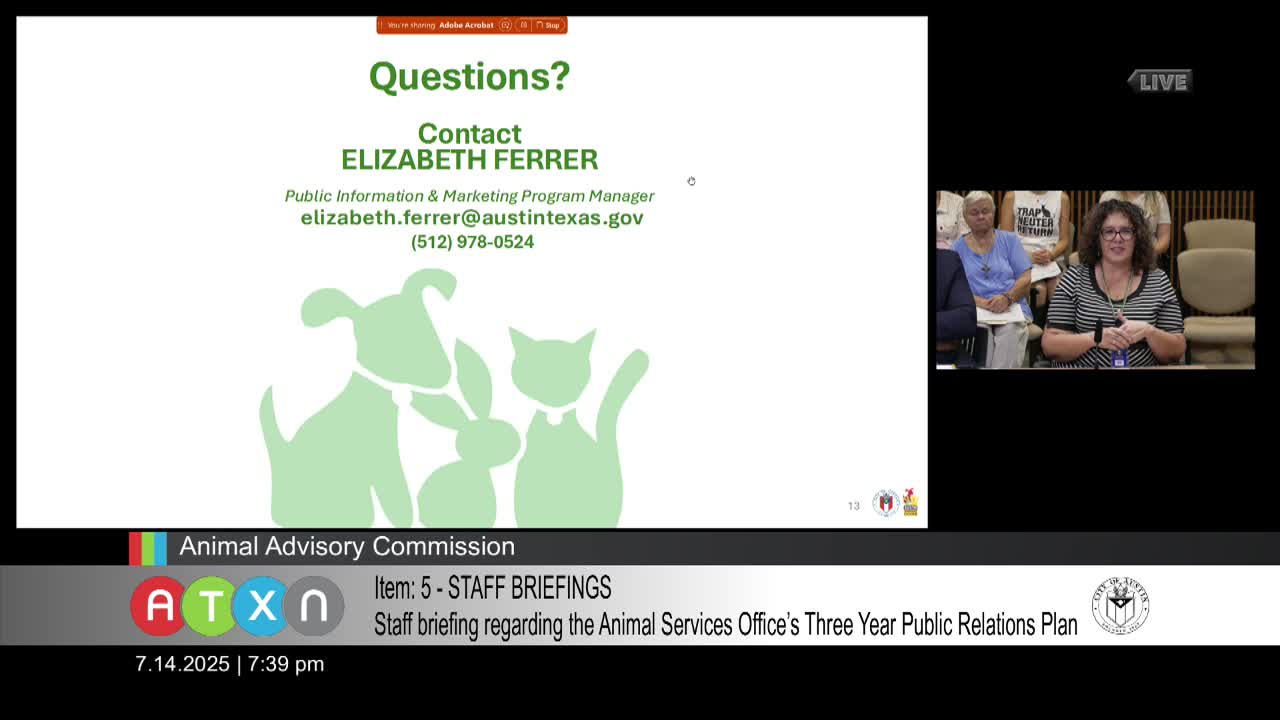 Austin Animal Shelter enhances bilingual outreach and community support initiatives