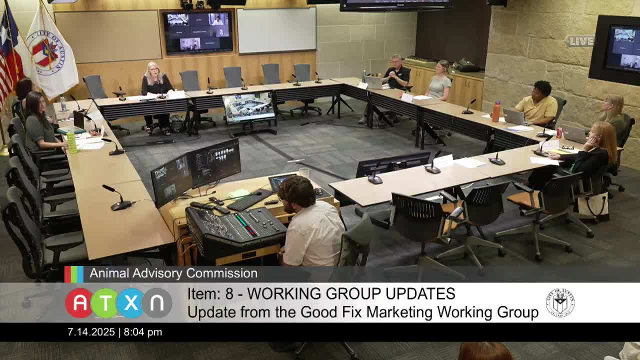 Austin Animal Services Commission approves community cat processing recommendations