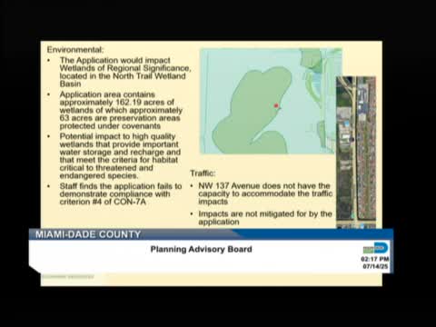 County reviews application impacting wetlands near East West Transit Corridor