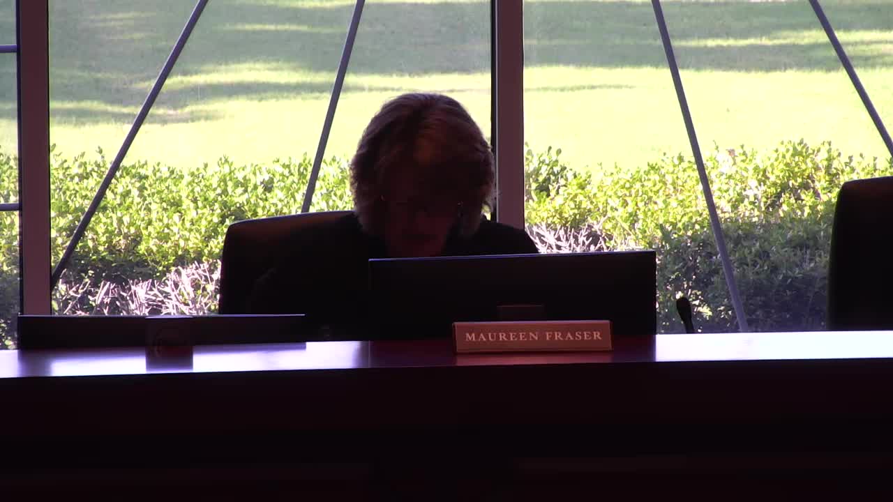 Pastor Parker Richardson delivers invocation at town council meeting