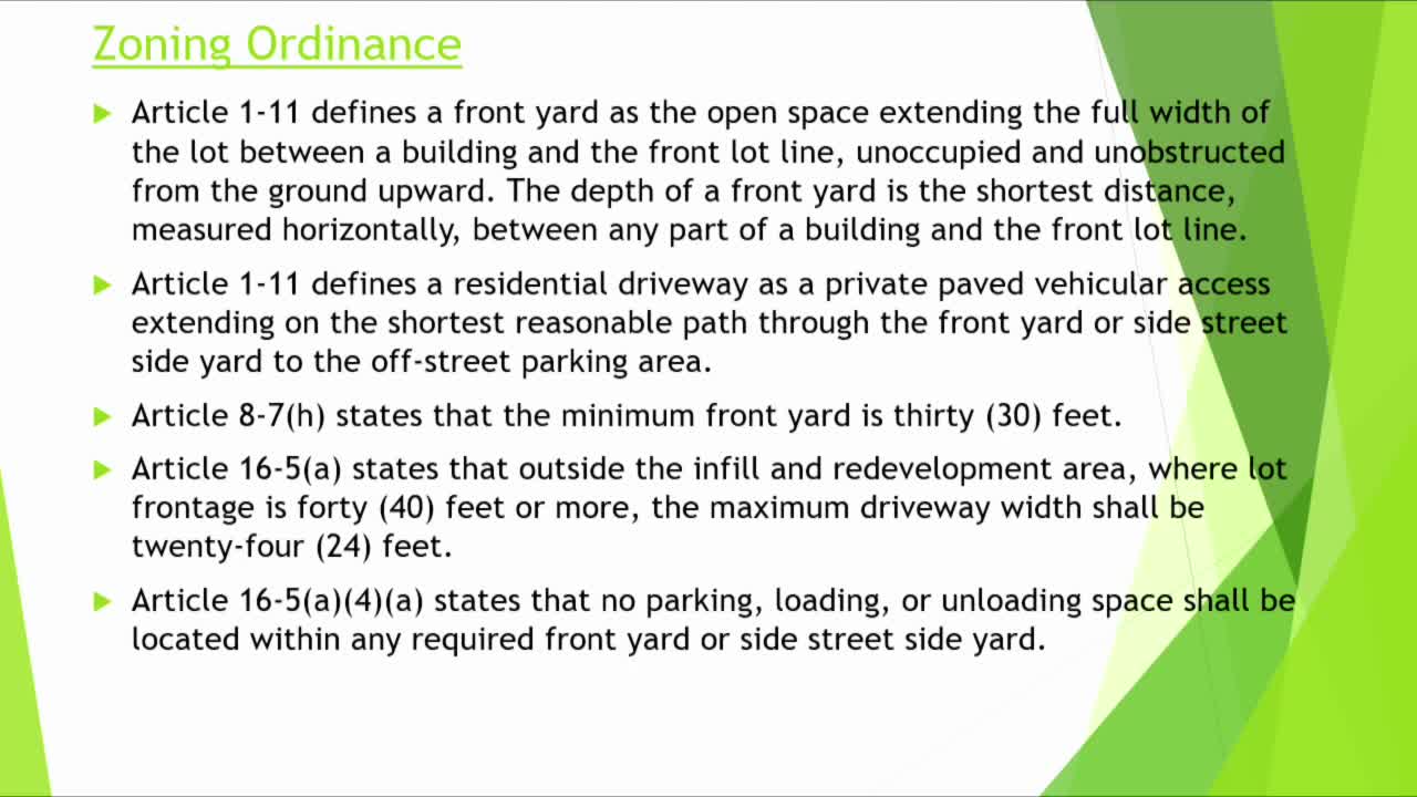 Planning Board reviews Harrodsburg Road driveway and turnaround proposal for residential safety