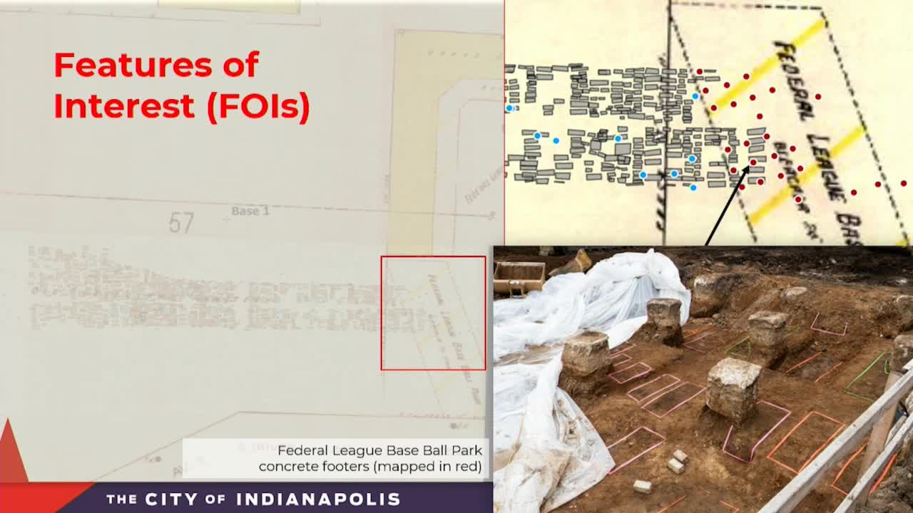 Archaeologists uncover grave markers during cemetery excavation project