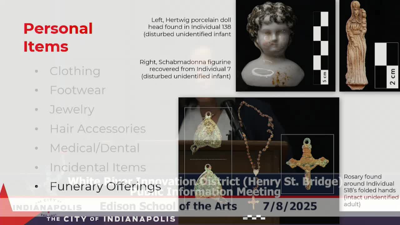 Museum unveils 3D model of Saint Barbara figurine linked to child's remains