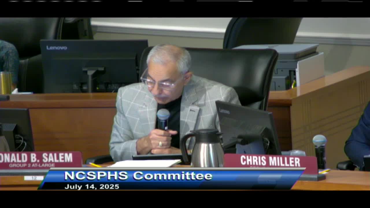 Councilman Salem addresses $20M healthcare deficit and seeks consultant for plan review